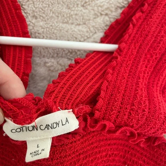 Crop Rouched Tank - Picture 2 of 3